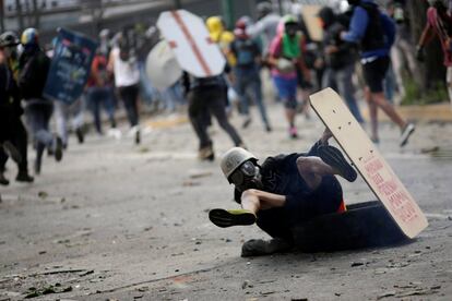 Apesar da violenta repressão do Governo, a oposição deu, mais uma vez, uma demonstração de força após três meses de protestos de rua