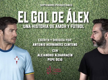 Cartel de la obra El gol de Alex