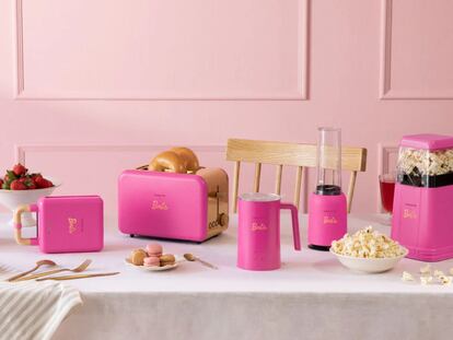 Productos de color rosa y 'chic' inspirados en Barbie. CREATE.