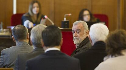 Torrijos, durante el juicio por la venta de los suelos de Mercasevilla. 