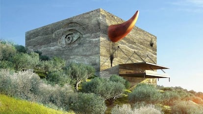 La almazara de Philippe Starck que prevé atraer a 170.000 visitas