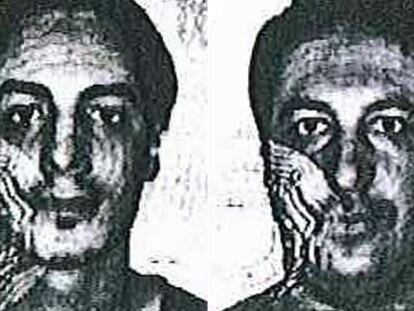 Els dos sospitosos buscats per la policia belga.