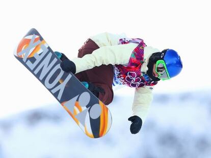 Queralt Castellet of Spain competes in the Snowboard Women&#039;s Halfpipe Qualification Heats on day five of the Sochi 2014 Winter Olympics.