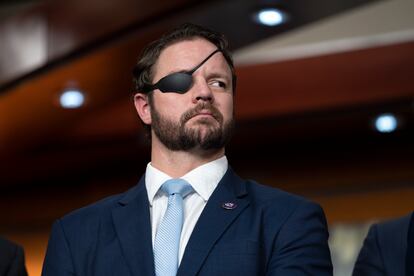 Dan Crenshaw, congresista republicano, en julio de 2023.