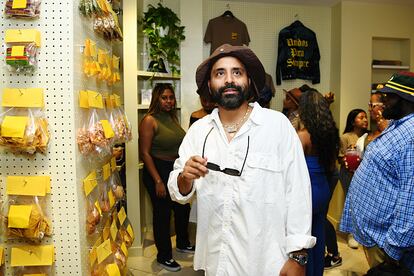 NEW YORK, NEW YORK - SEPTEMBER 09: Designer, Angelo Baque attends Awake NY x UPS at NYFW: The Shows Presents La Bodega Baque on September 09, 2022 in New York City. (Photo by Jenny Anderson/Getty Images for IMG Fashion)