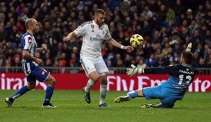 Benzema hace el segungo gol