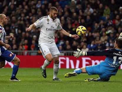 Benzema hace el segungo gol