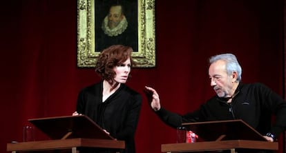 José Luis Gómez y Beatriz Argüello interpretando 'La vida es sueño'.