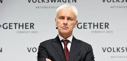 El consejero delegado de VW, Mathias Mueller