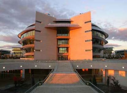 El edificio Pereda del complejo del Santander en Boadilla del Monte (Madrid).