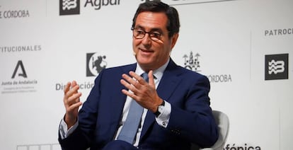 Antonio Garamendi, presidente de CEOE.