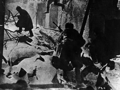 Imagen de la batalla de Stalingrado en 1943.