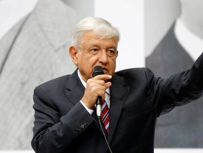 El presidente de México, Andrés Manuel López Obrador, en una foto de archivo.