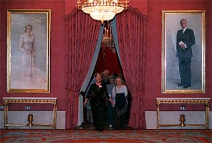 Una imagen del Teatro Real, ayer, en la jornada de puertas abiertas para celebrar su quinto aniversario.