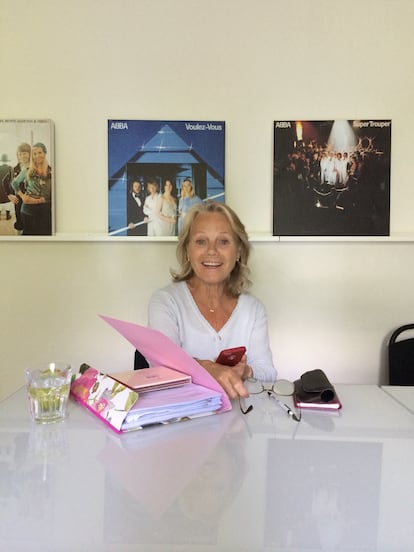 Görel Hanser, manager de ABBA. Mia Segolsson