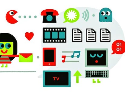 La minitableta es para el bolso