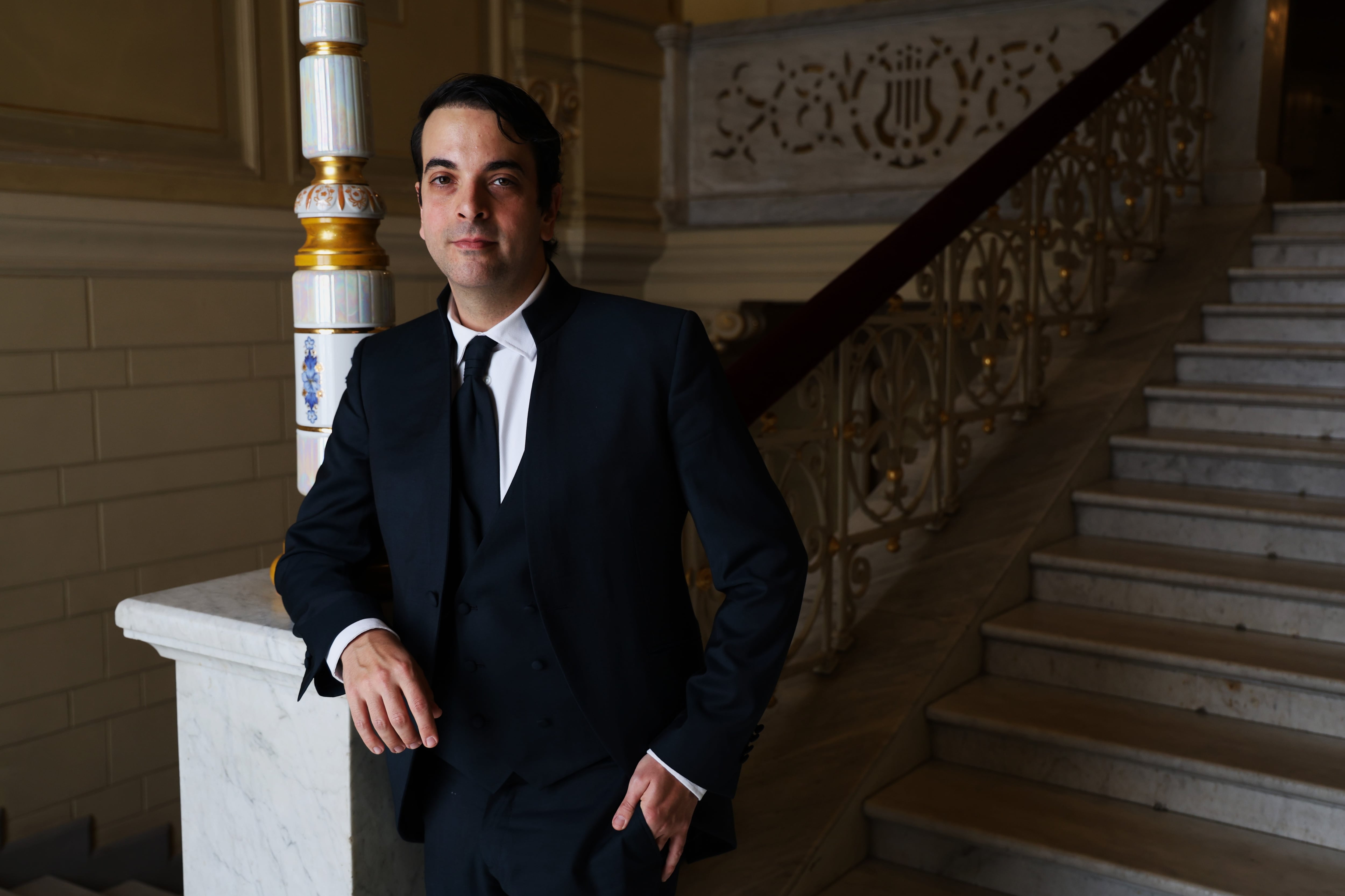 El director donostiarra Félix Ardanaz retratado el 27 de abril de 2025.