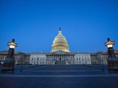Imagen del Capitolio de Estados Unidos en Washington