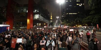 Protesto contra Temer na Paulista na quinta-feira.