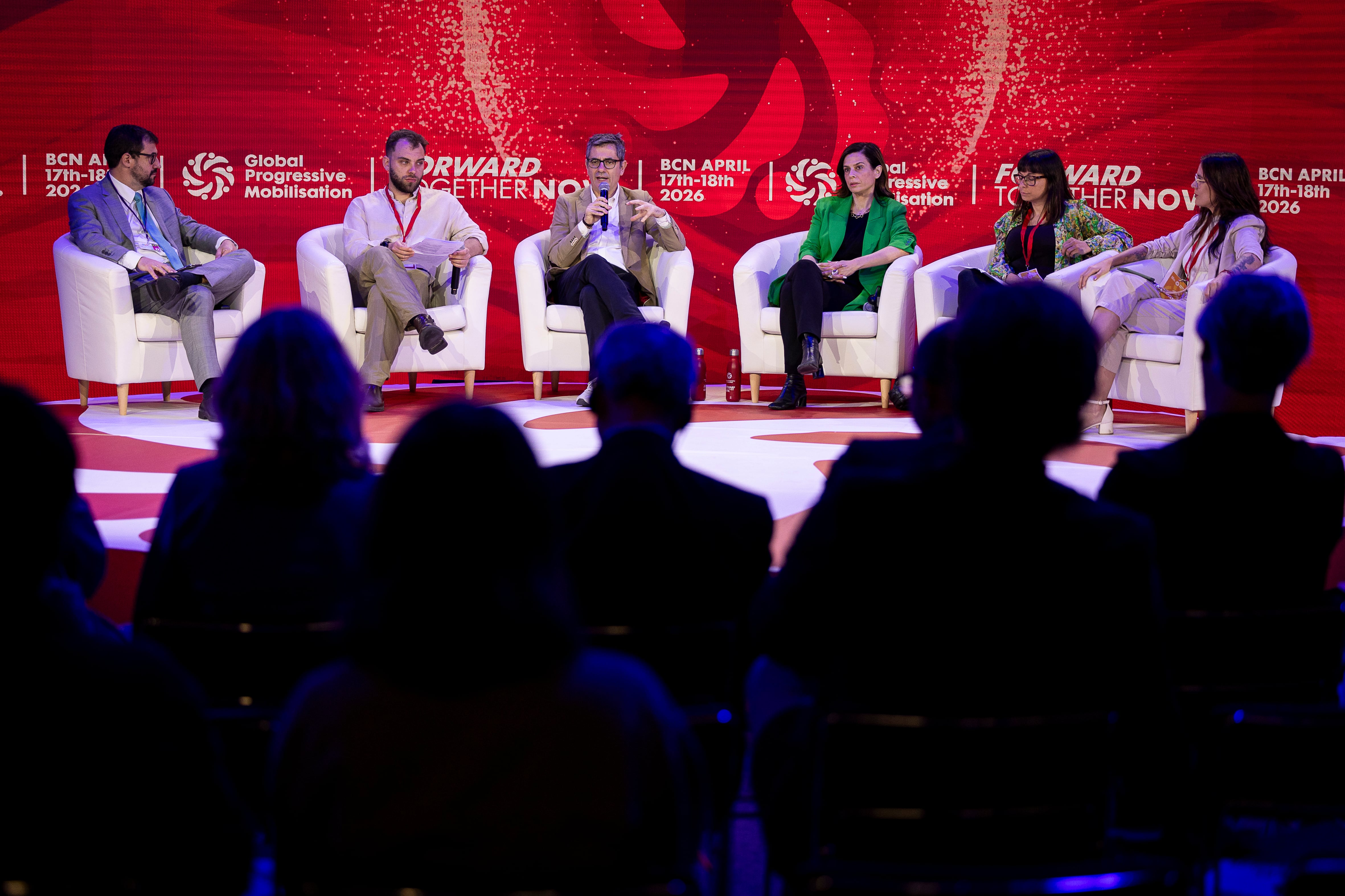 Reunión de líderes progresistas en Barcelona, en directo | Bolaños: “La derecha y la ultraderecha y los tecnooligarcas ya no disimulan; van de la mano, gobiernan juntos”
