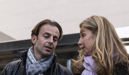 Arantxa Sánchez Vicario y Josep Santacana, en una imagen de 2016.