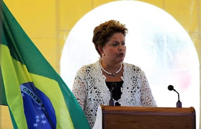 La presidenta de Brasil, Dilma Rousseff