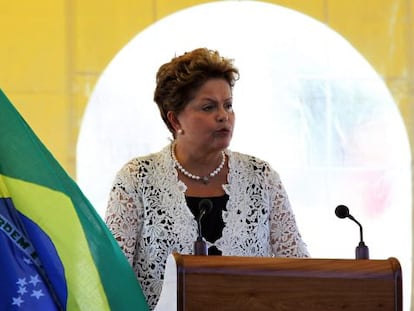 La presidenta de Brasil, Dilma Rousseff