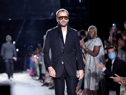 El diseñador Tom Ford tras su último desfile en la ciudad, el pasado mes de septiembre.