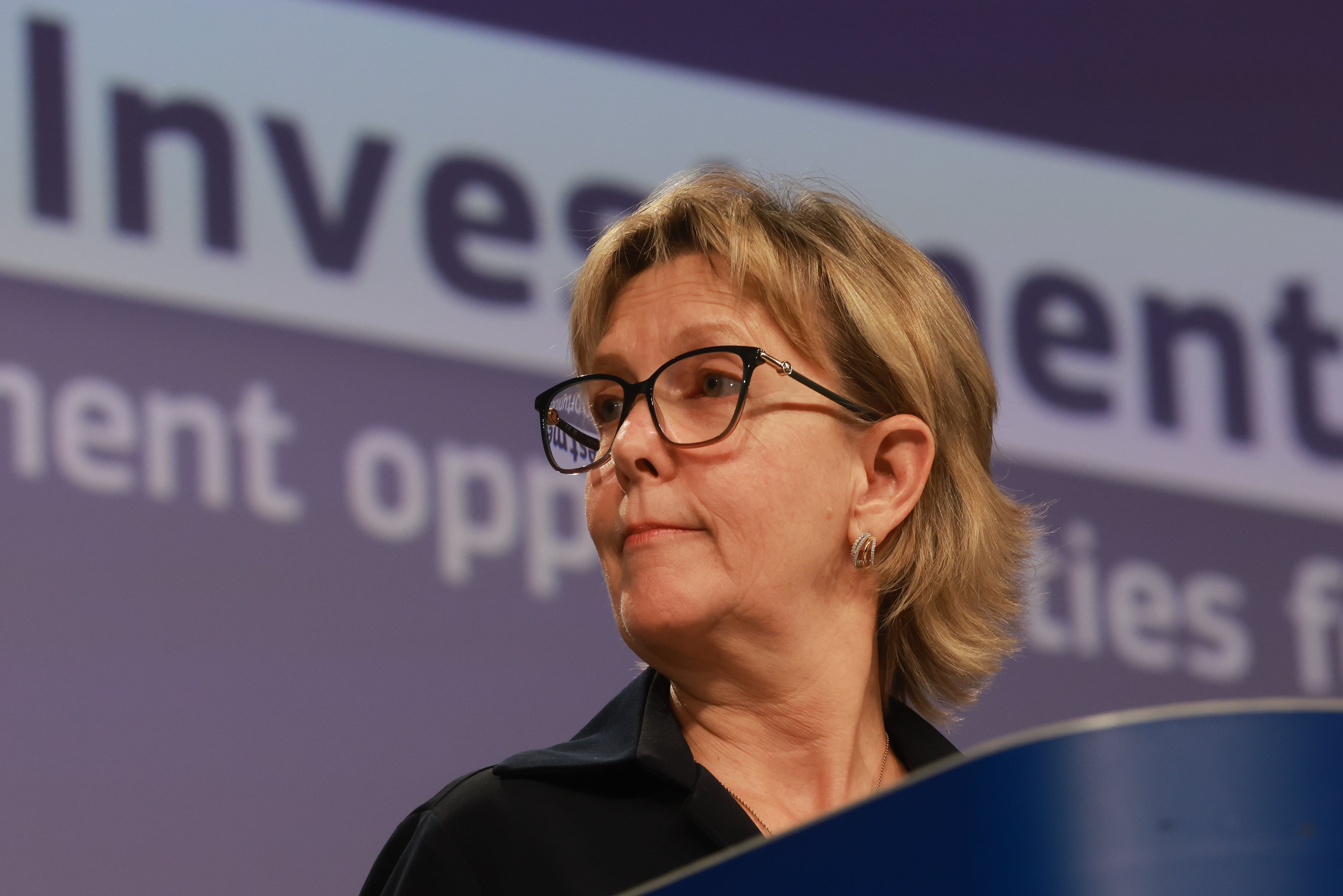 La comisaria de Servicios Financieros, Maria Luís Albuquerque. 