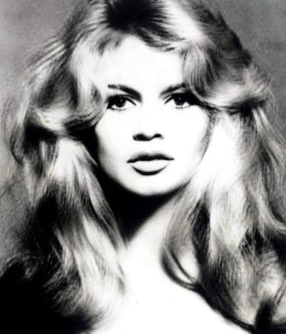 Brigitte Bardot, retratada por Richard Avedon.