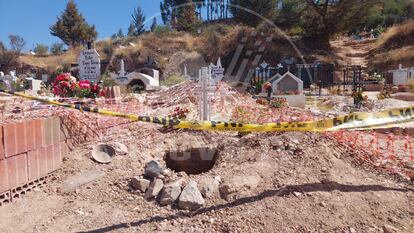 El cadáver de un bebé fallecido de ocho meses fue robado del cementerio Sol de Oro.