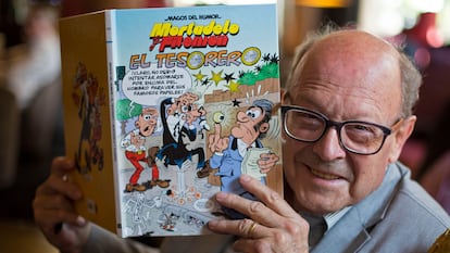 Francisco Ibáñez, dibujante. El creador de ‘Mortadelo y Filemón’ y con más de 65 años de carrera profesional. Sus historietas le convirtieron en la figura más influyente del cómic español.
