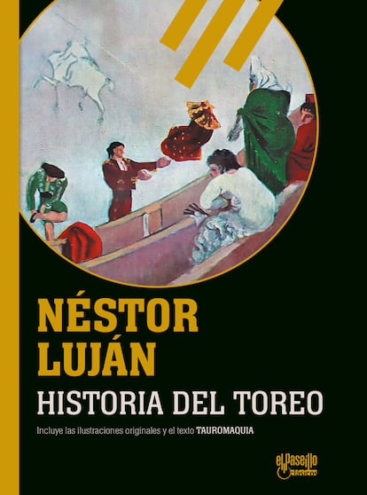 Portada de 'Historia del toreo', de Néstor Luján