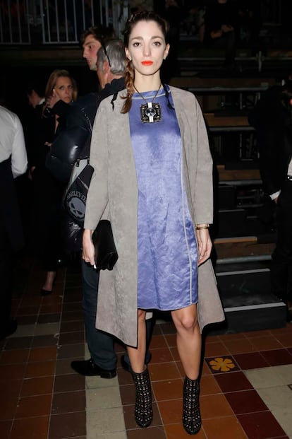 Sofia Sanchez Barrenechea, en Lanvin.