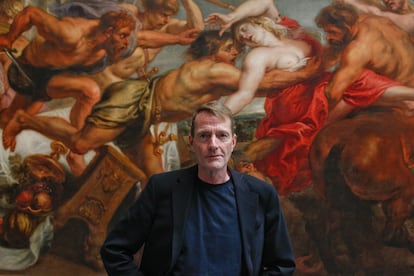 Lee Child, en el Museo del Prado en 2014.