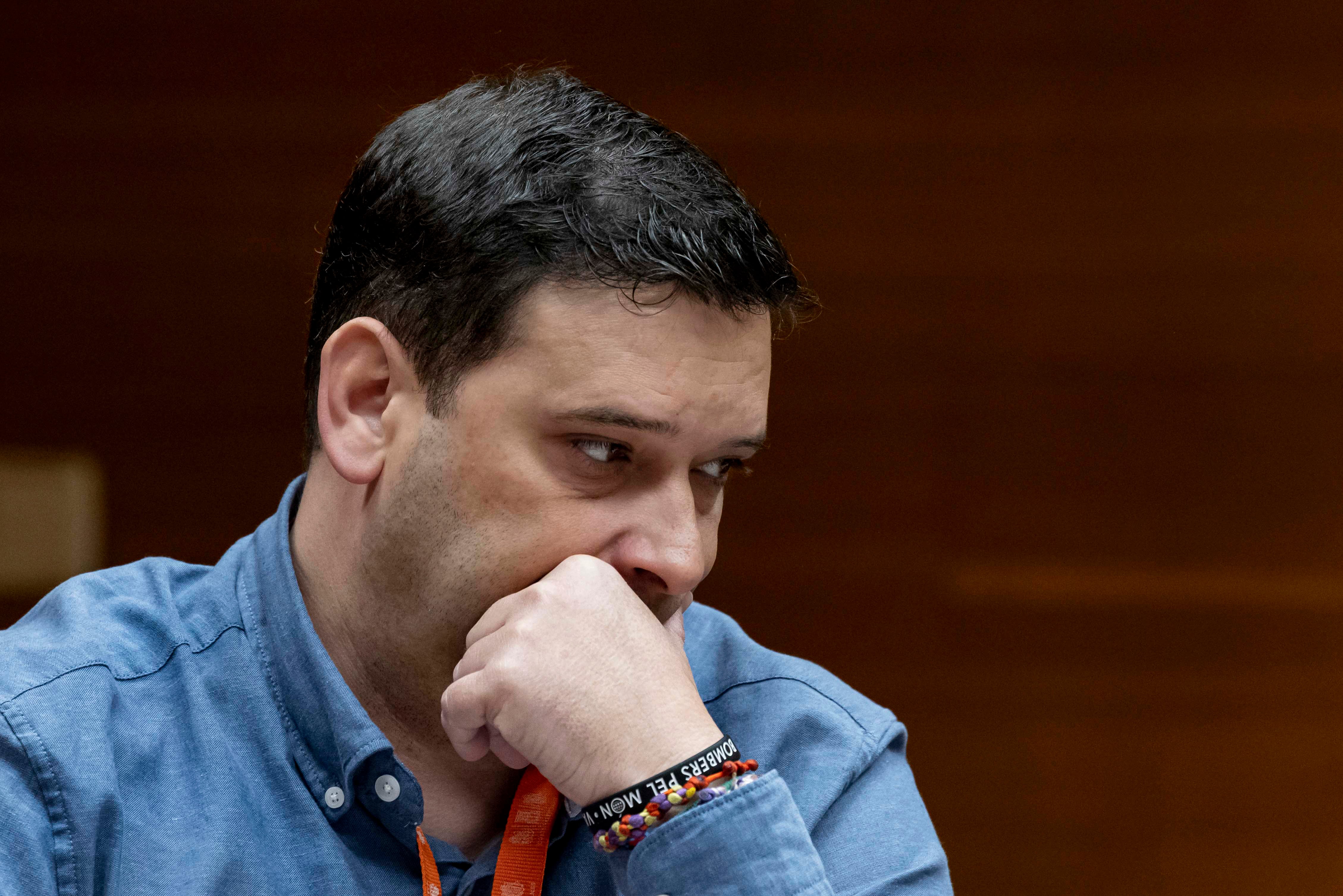 En la imagen, Alejandro Carabel López, presidente de la Asociación Damnificados por la Dana Alfafar/Horta Sud.