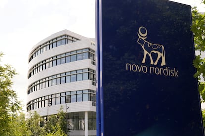 Edificio de Novo Nordisk en Bagsvaerd, en las afueras de Copenhague (Dinamarca).