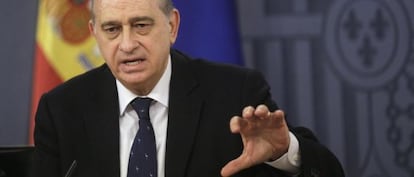 El ministro del Interior, Jorge Fernández Díaz.