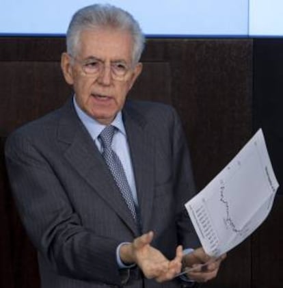 El primer ministro italiano, Mario Monti. EFE/Archivo