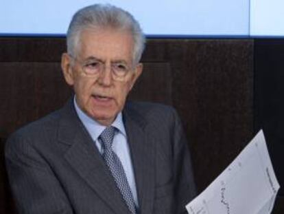 El primer ministro italiano, Mario Monti. EFE/Archivo