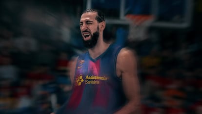 El ala-pívot georgiano Tornike Shengelia firma con el Barça hasta 2028.