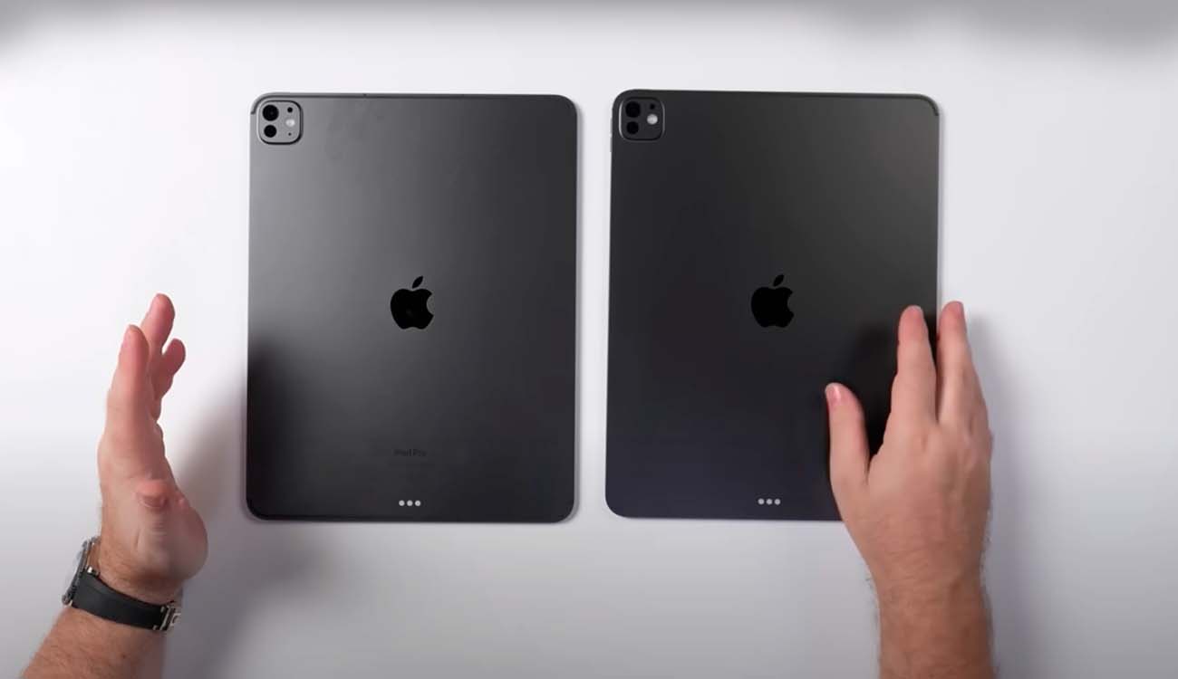 Posible trasera del iPad Pro M5  de Apple