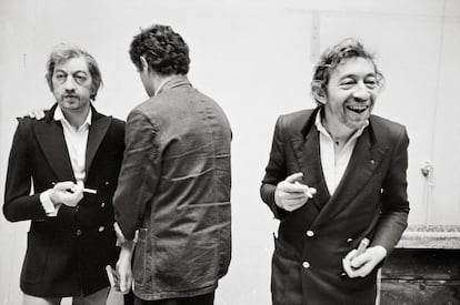 'Serge Gainsbourg y su estatua de cera en el Museo Grévin', tituló esta imagen el fotógrafo de Magnum Guy Le Querrec. La instantánea se realizó el 2 de mayo de 1981.