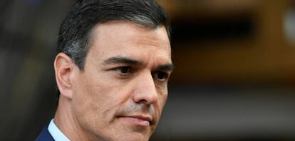 Pedro S&aacute;nchez, presidente del Gobierno espa&ntilde;ol. 