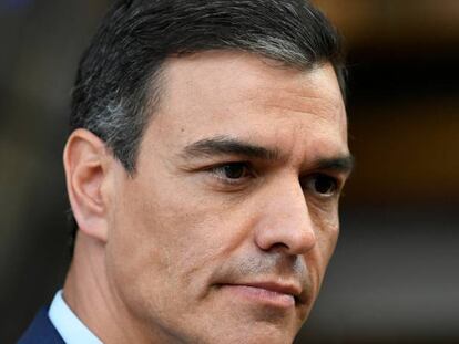 Pedro S&aacute;nchez, presidente del Gobierno espa&ntilde;ol. 