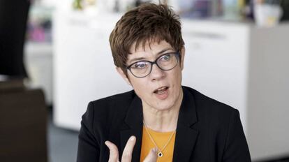 Annegret Kramp-Karrenbauer, en Berln.