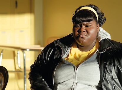 La actriz Gabourey Sidibe, en un fotograma de "Precious"