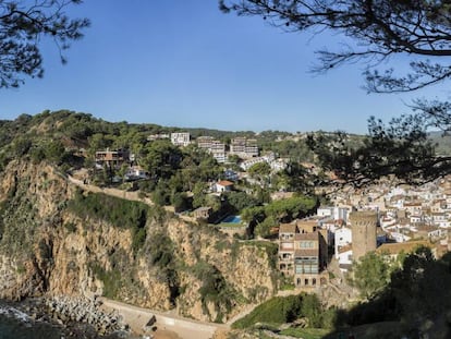 Una vista de Tossa de Mar, en la Costa Brava.