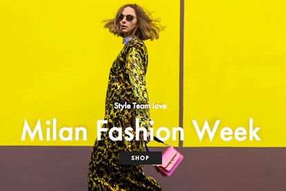 VideDressing ofrece una selección inspirada en la Semana de la Moda de Milán.