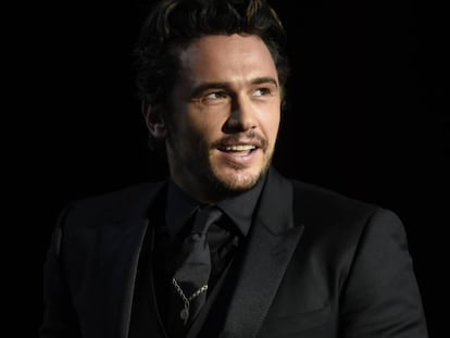 El actor James Franco, en el Festival de San Sebastián, en 2017.